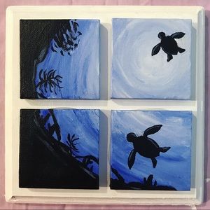 Custom MTO Sea Turtle Painting
